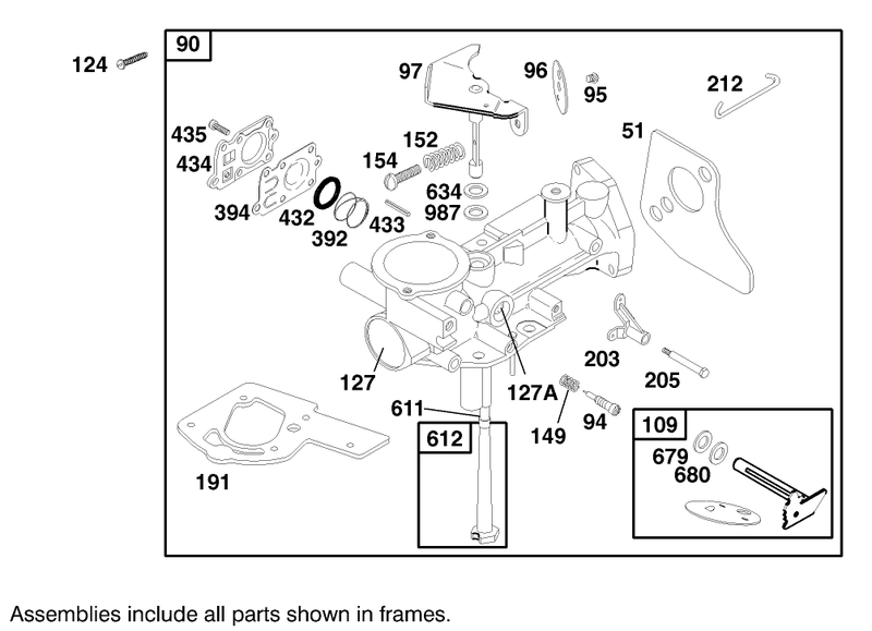 Engine Briggs and Stratton Model 135202 0142 03