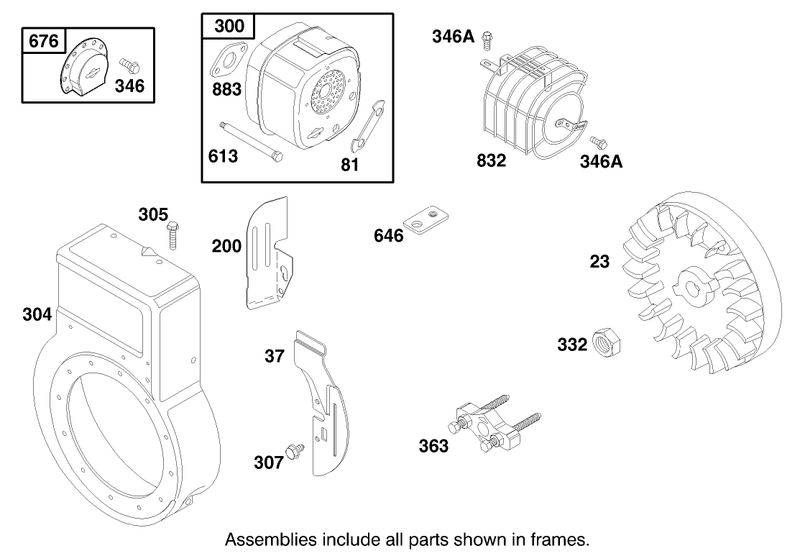 Engine Briggs and Stratton Model 135202 0142 03