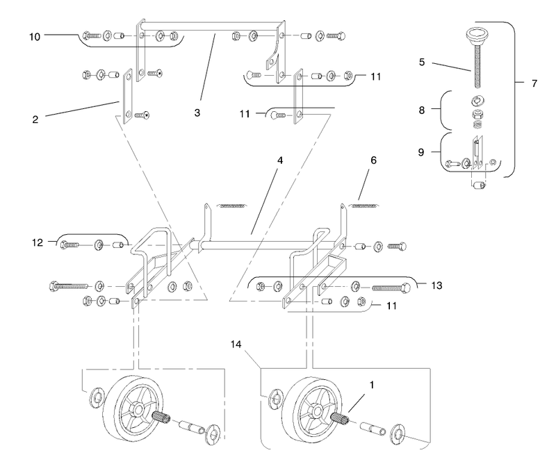 Rear Wheel Assembly