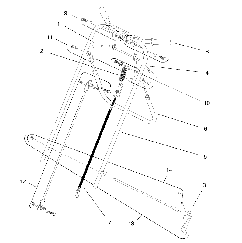 Handle and Control Assembly