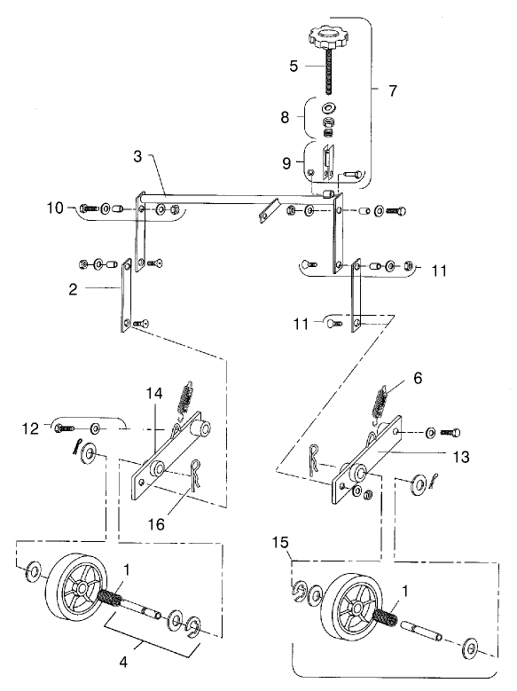 Rear Wheel Assembly