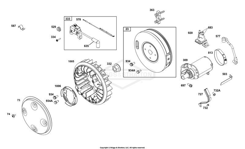 Flywheel, Ignition, and Starter Group