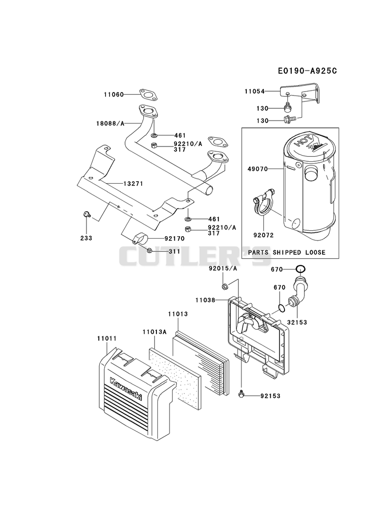 AIR-FILTER/MUFFLER