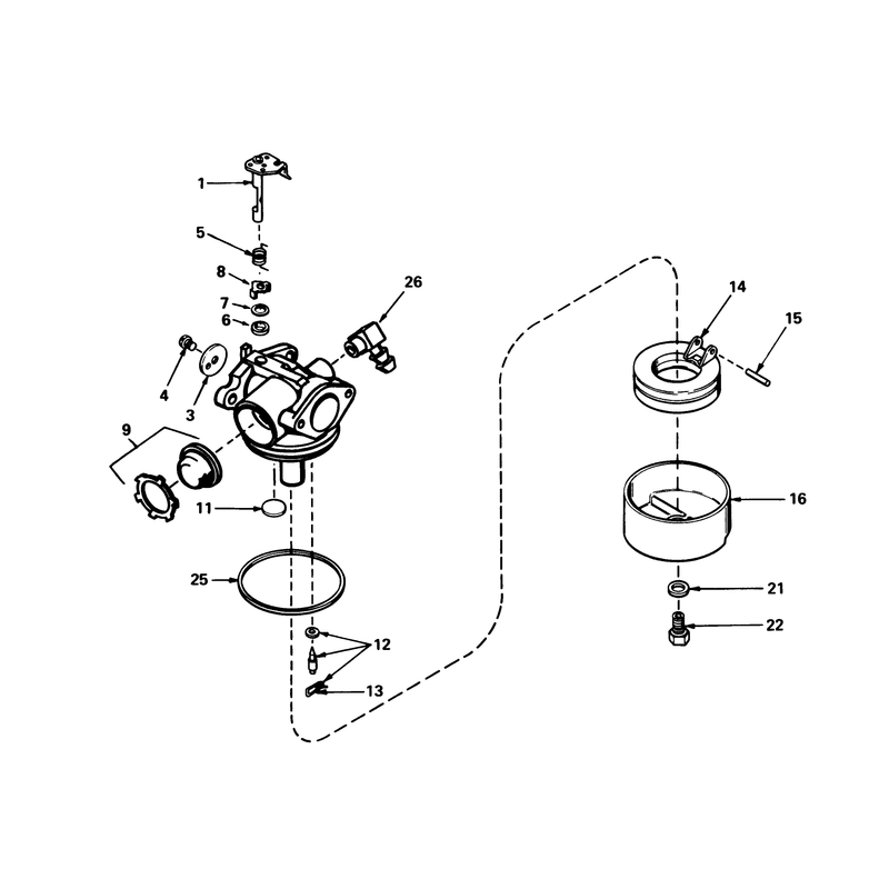 Carburetor No 632050