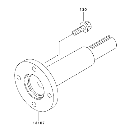 PTO Equipment Assembly Kawasaki FH721D-AS05