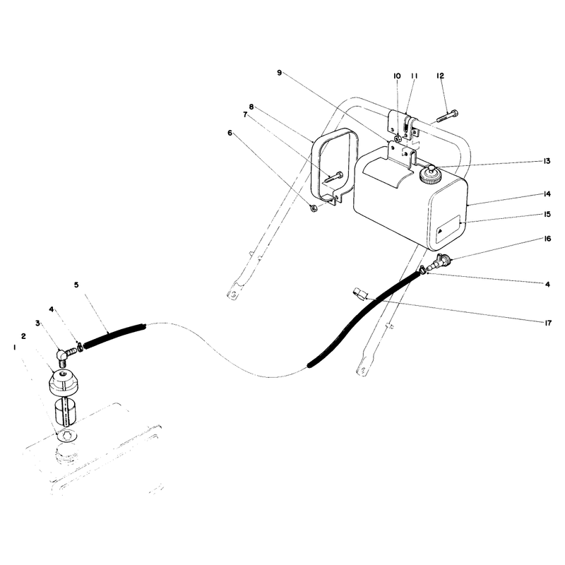 Remote Fuel Tank Kit No 28-5590 Optional