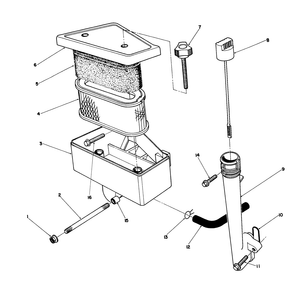 Air Cleaner Engine Model No Vmh7-4