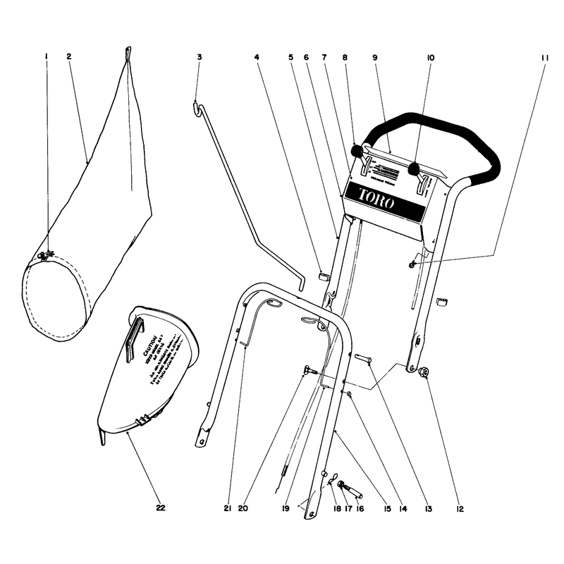 Handle Assembly Model No 21273