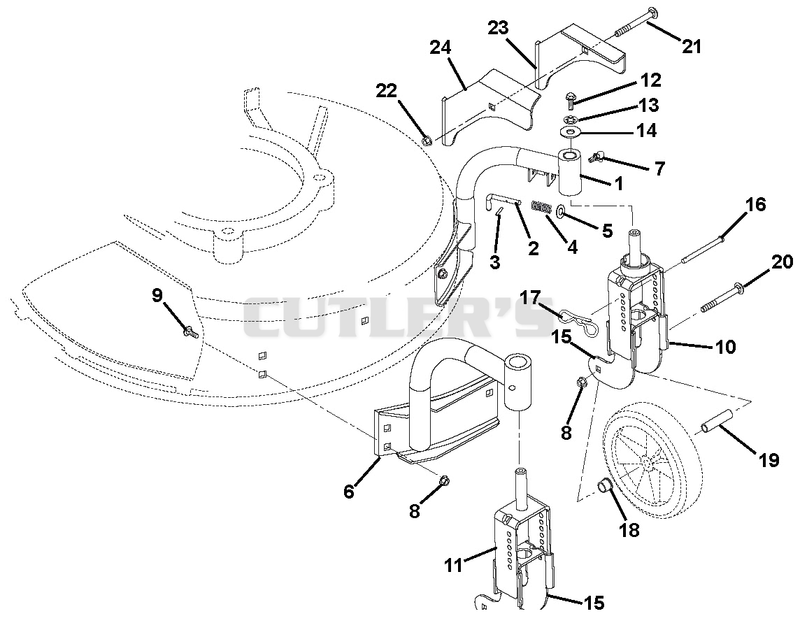 Swivel Wheels And Brackets