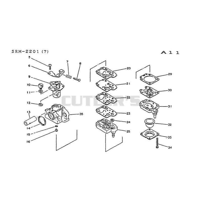 Carburetor WY-18 Detail