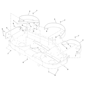 60in Recycler Kit Assembly No 126-8703