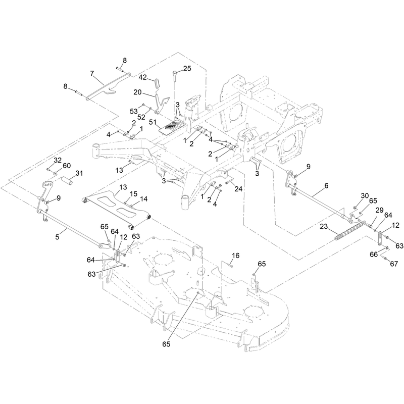 Deck Lift Assembly