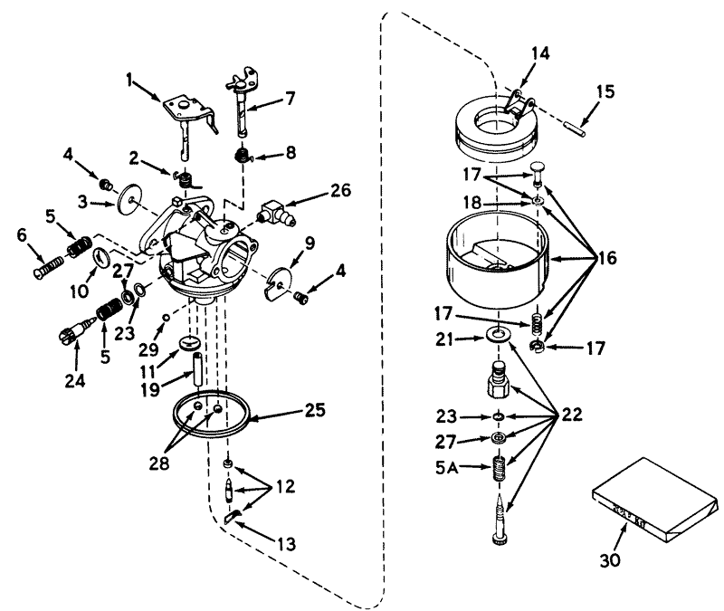 Carburetor No 631581