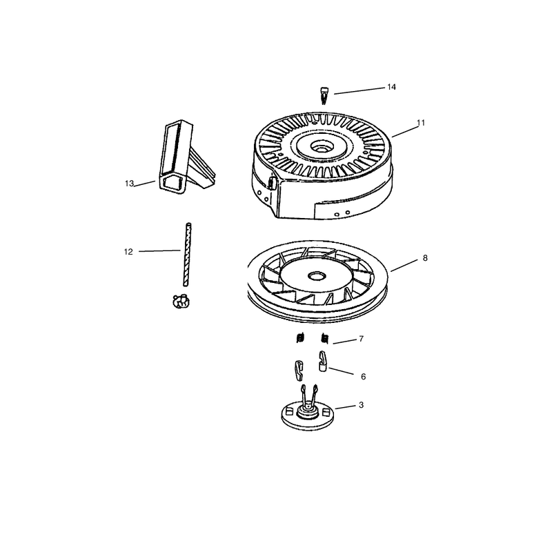 Recoil Starter No. 590743