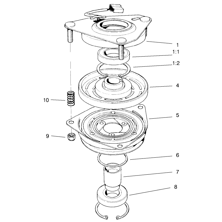 Clutch Assembly No 54-3200