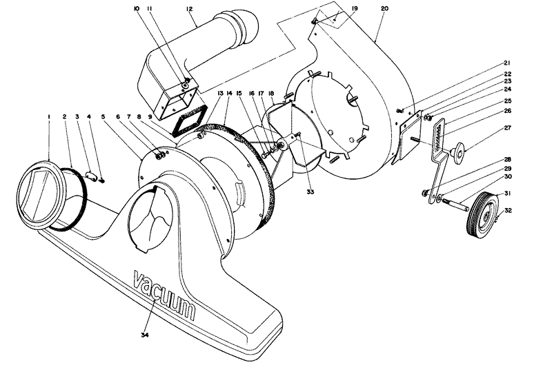 Blower Housing And Fan Assembly