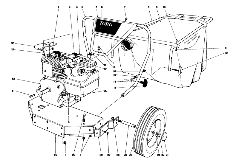 Engine And Hopper Assembly