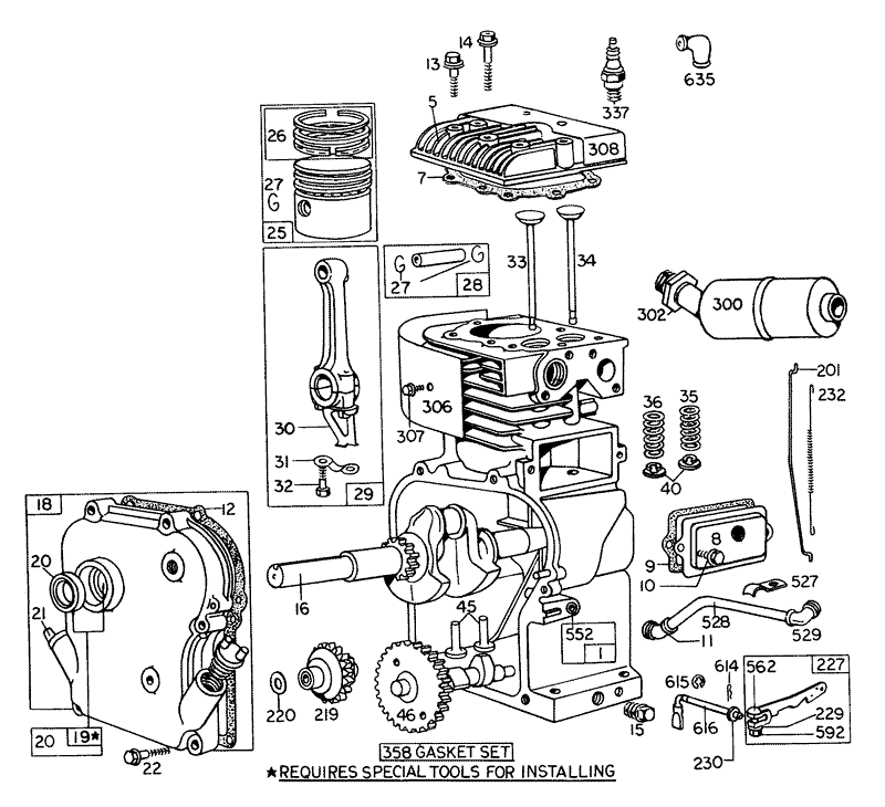 Engine Model No 130202 Type 0209 Briggs and Stratton