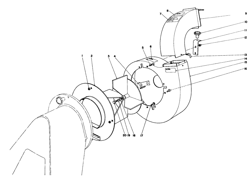 Blower Assembly models 62911 and 62922