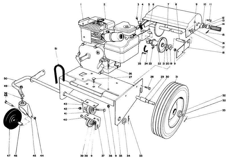 Engine And Base Assembly model 62922
