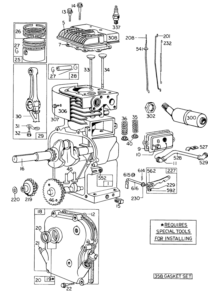 Engine Model No 130202 Type 0492 Briggs and Stratton