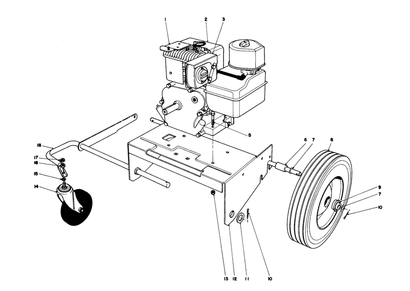 Engine And Base Assembly model 62912
