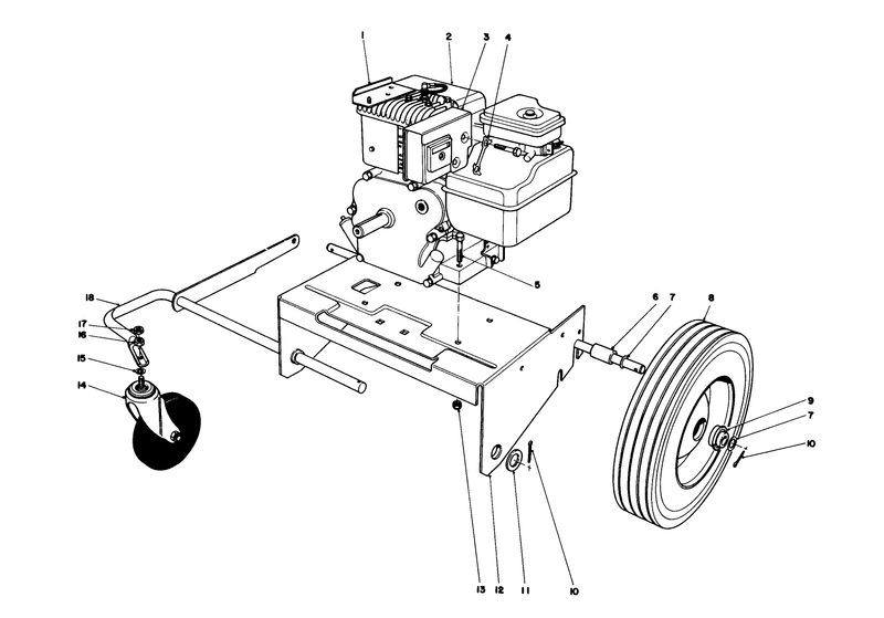 Engine And Base Assembly model 62912