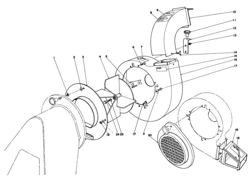 Blower Assembly model 62912 and 62923
