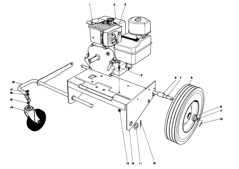 Engine And Base Assembly model 62912