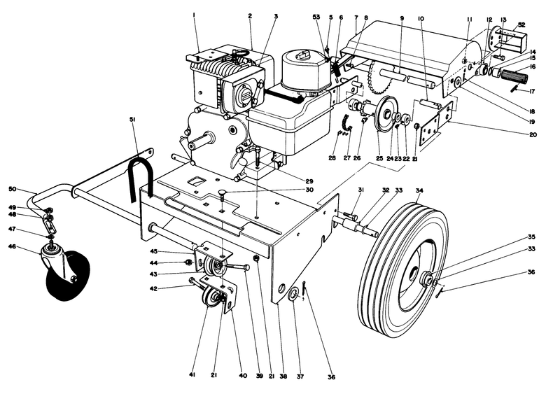 Engine And Base Assembly model 62923