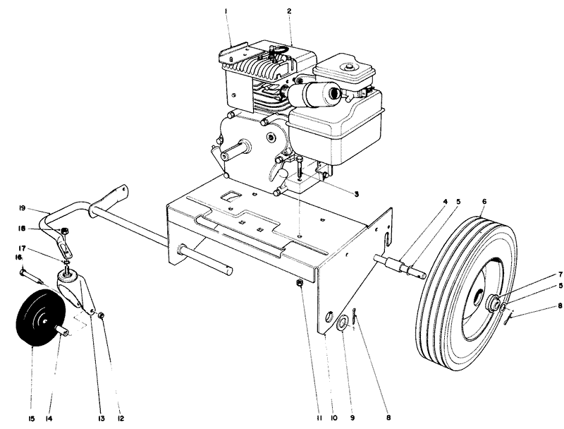 Engine And Base Assembly model 62911