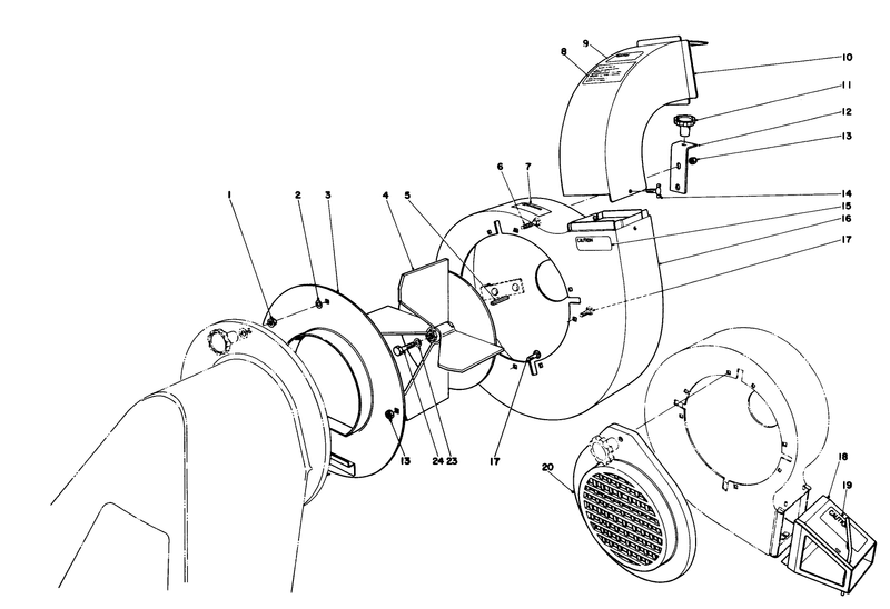 Blower Assembly models 62912 and 62923