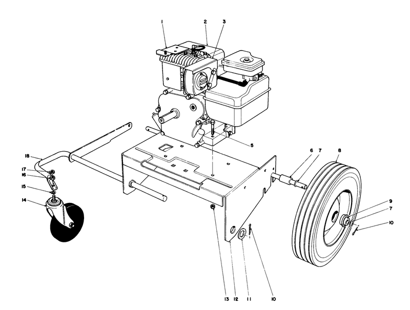 Engine And Base Assembly model 62912