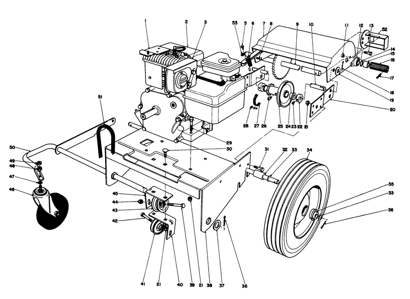 Engine And Base Assembly model 62923