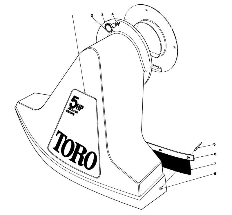 Snout Assembly model 62912 and 62923
