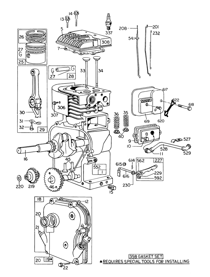 Engine Model No 130202 Type 0600 01 Briggs and Stratton
