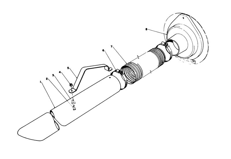 Vacuum Hose Kit model 59085 optional