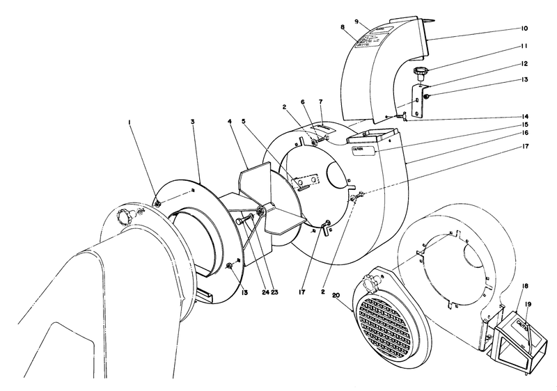 Blower Assembly model 62912 and 62923