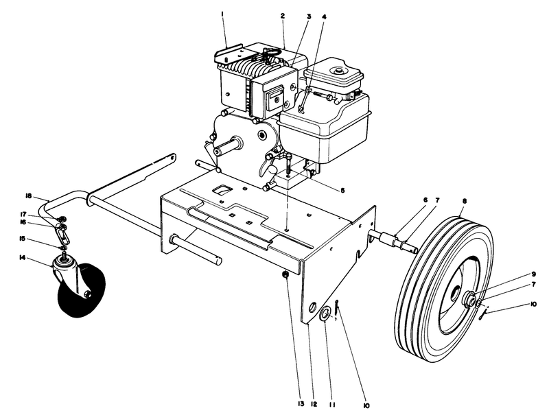 Engine And Base Assembly model 62912