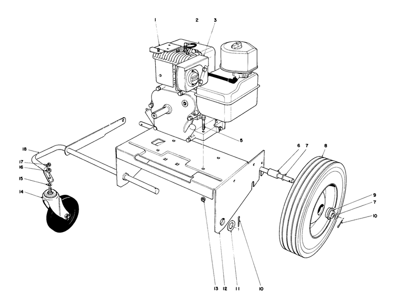 Engine And Base Assembly model 62912