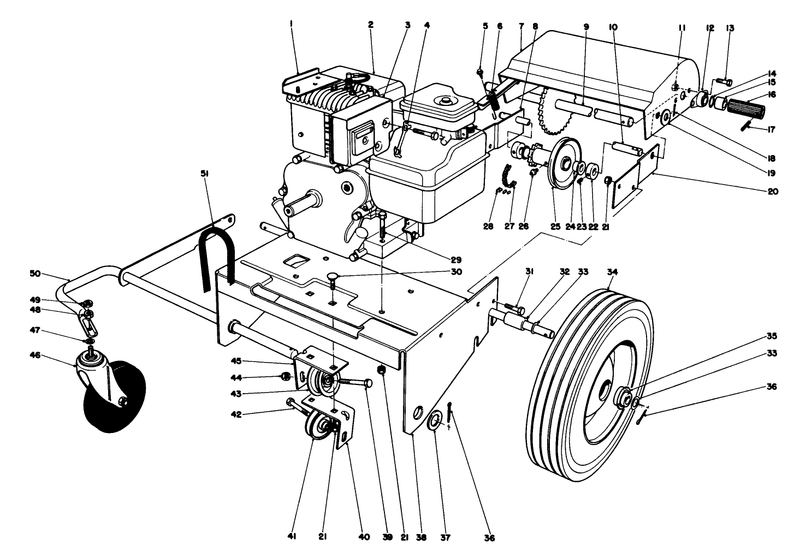 Engine And Base Assembly model 62923