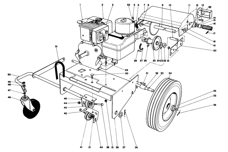 Engine And Base Assembly model 62923