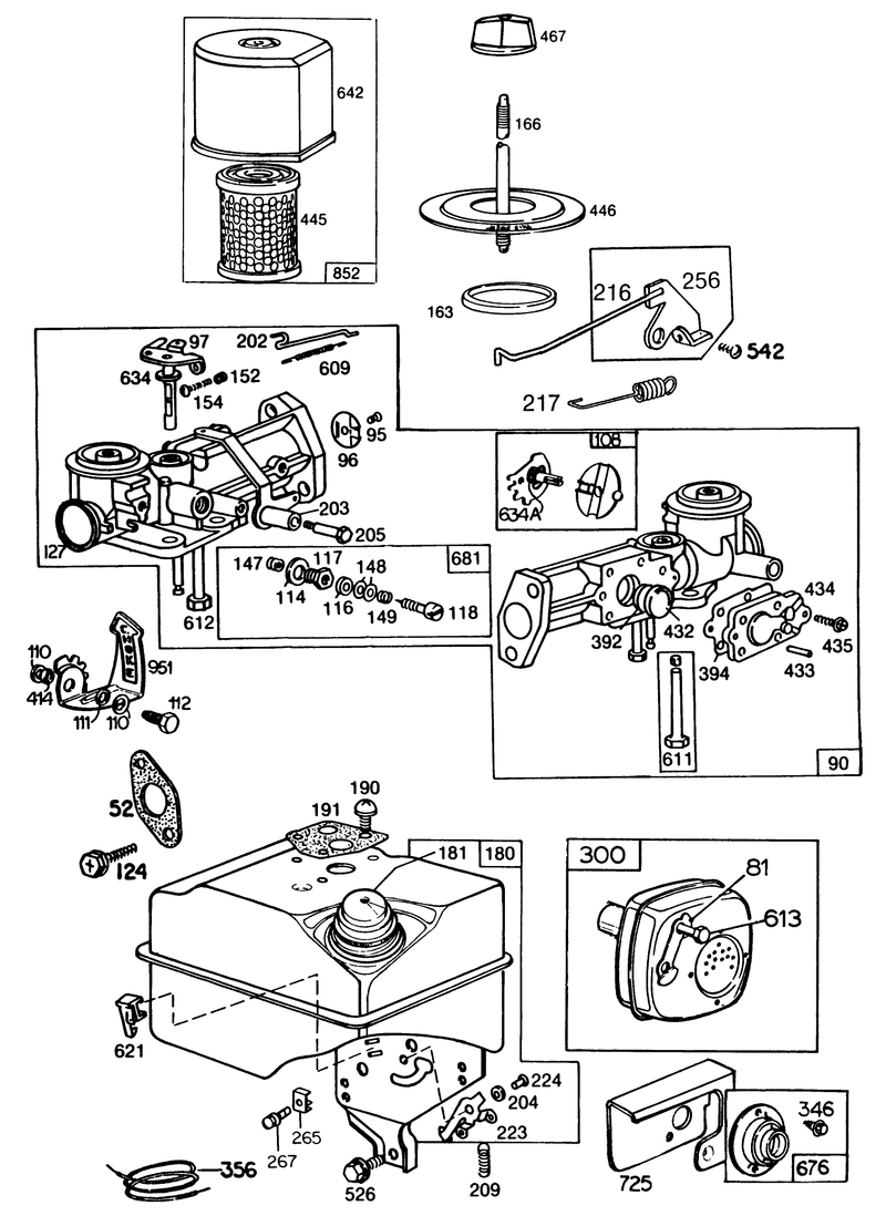 Engine Briggs and Stratton Model No 130202 1640 01 continued.gif