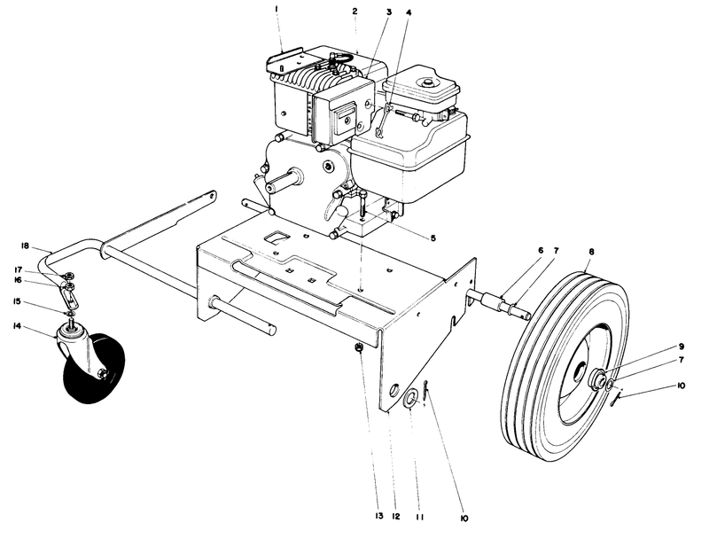 Engine And Base Assembly model 62912