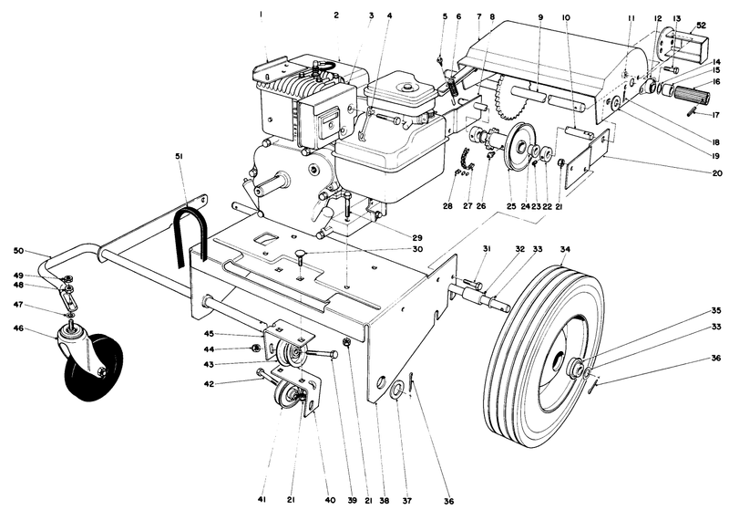 Engine And Base Assembly model 62923