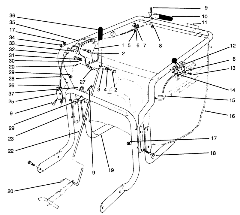 Control and Handle Assembly