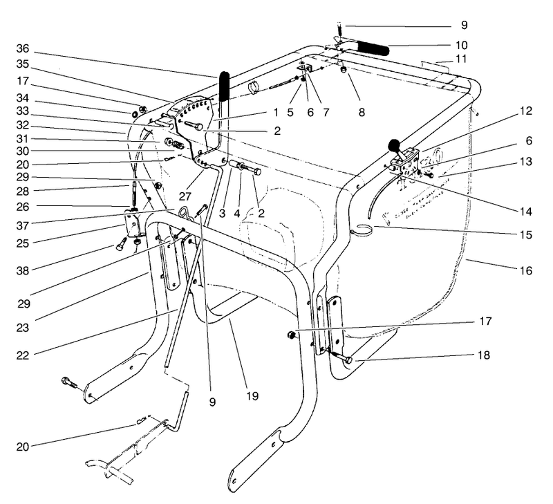 Control and Handle Assembly