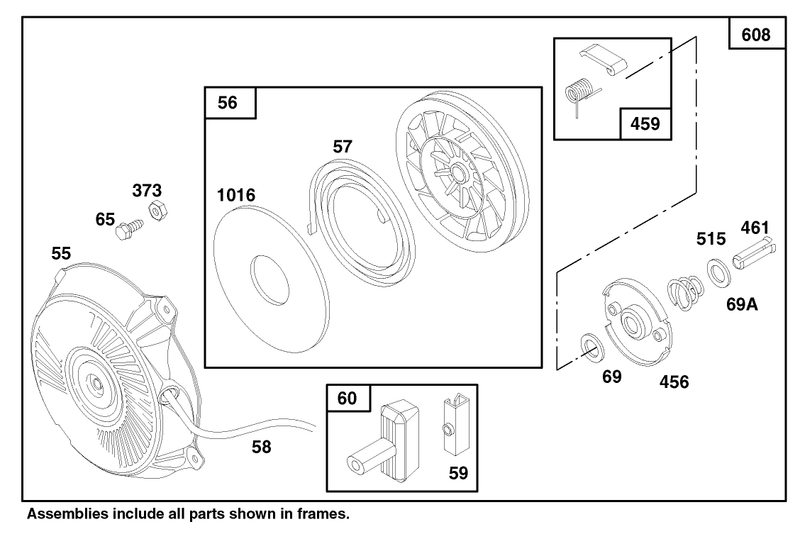 Engine Briggs and Stratton Model 135202 0263 01