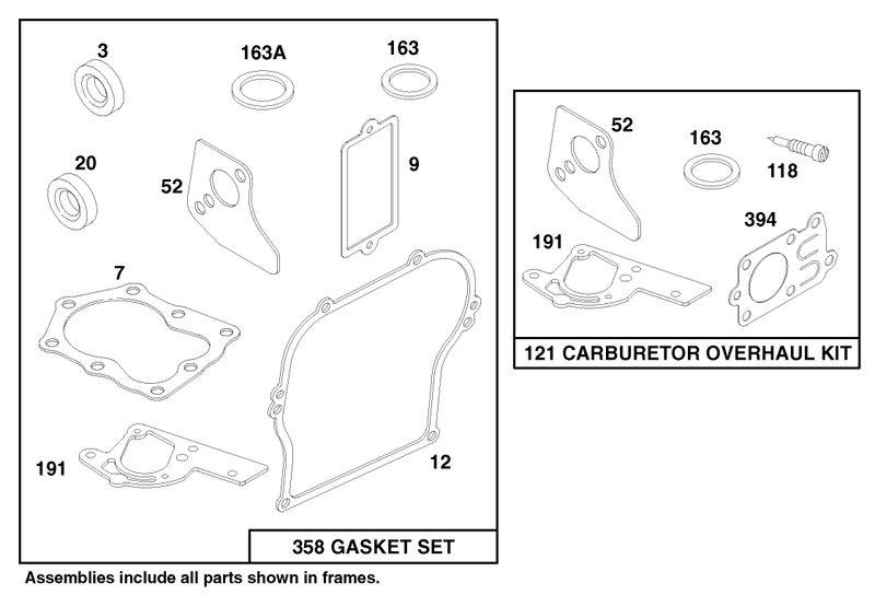 Engine Briggs and Stratton Model 135202 0263 01