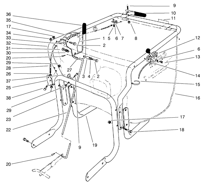 Control and Handle Assembly